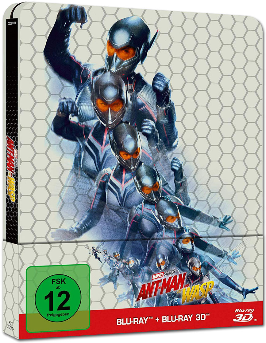 Ant-Man and the Wasp - Steelbook Edition Blu-ray 3D (2 Discs)