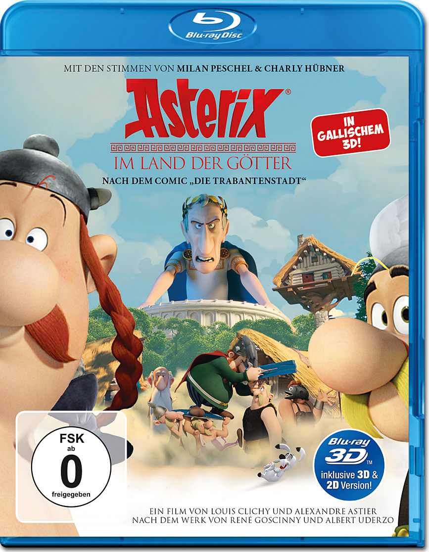 Asterix im Land der Götter Blu-ray 3D