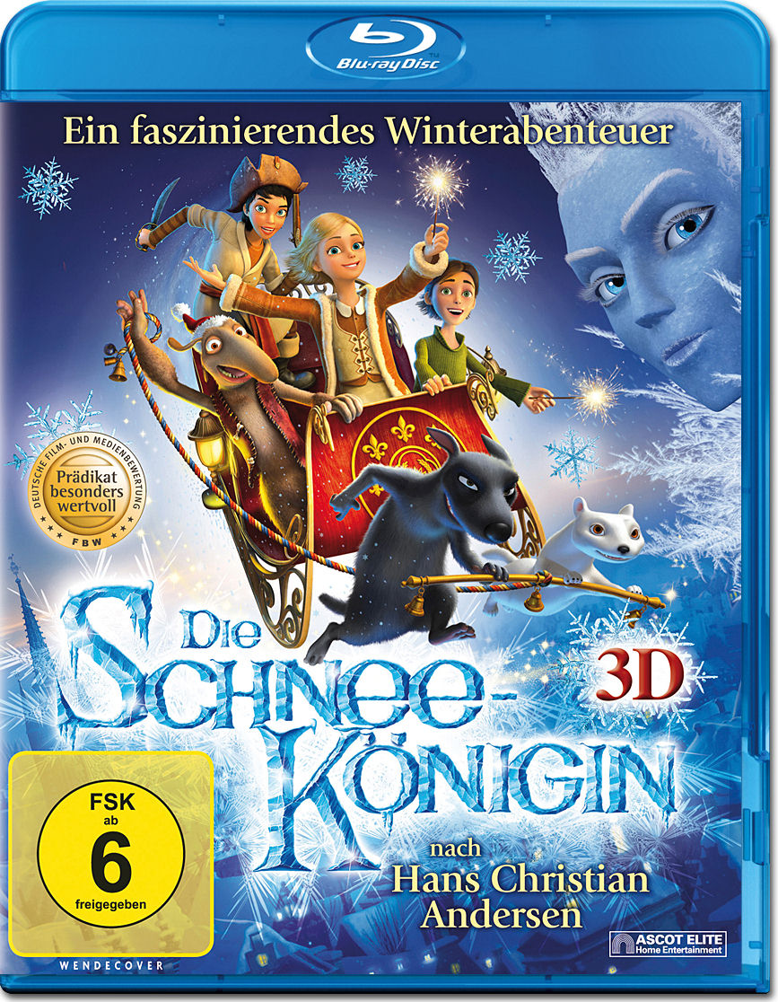 Die Schneekönigin Blu-ray 3D