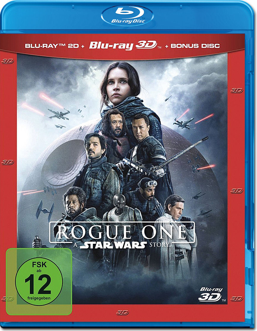 Rogue One: A Star Wars Story Blu-ray 3D (3 Discs)