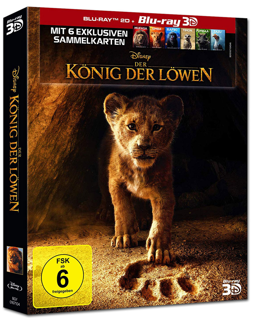 Der König der Löwen (Live Action) Blu-ray 3D (2 Discs)