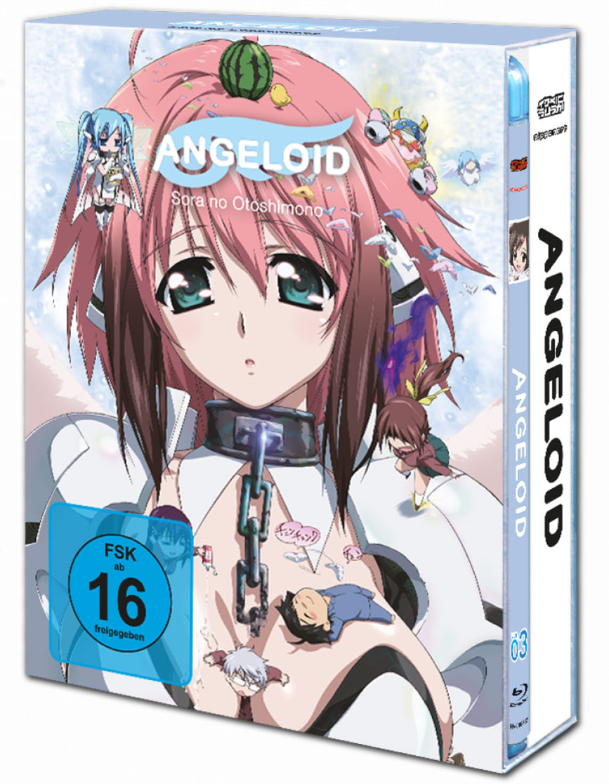 Angeloid: Sora no Otoshimono Vol. 3 - Limited Edition (inkl. Schuber) Blu-ray