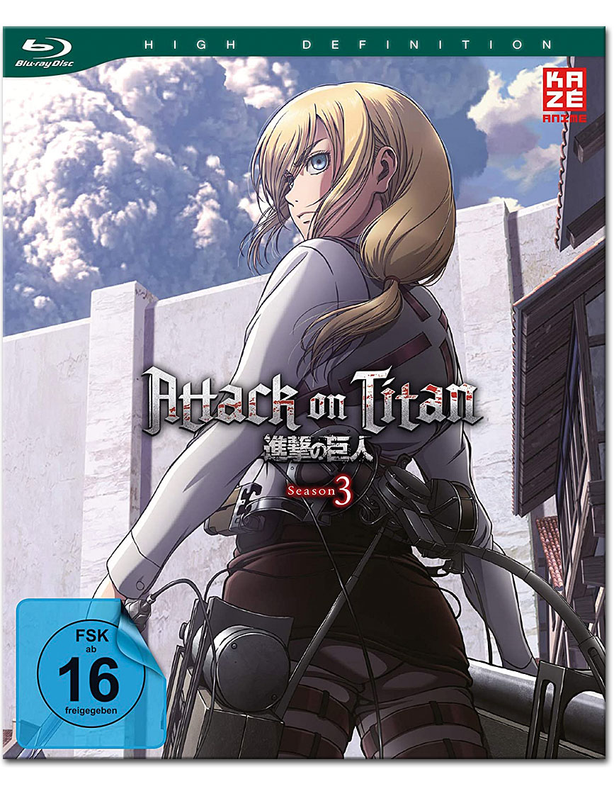 Attack on Titan: Staffel 3 Vol. 2 Blu-ray