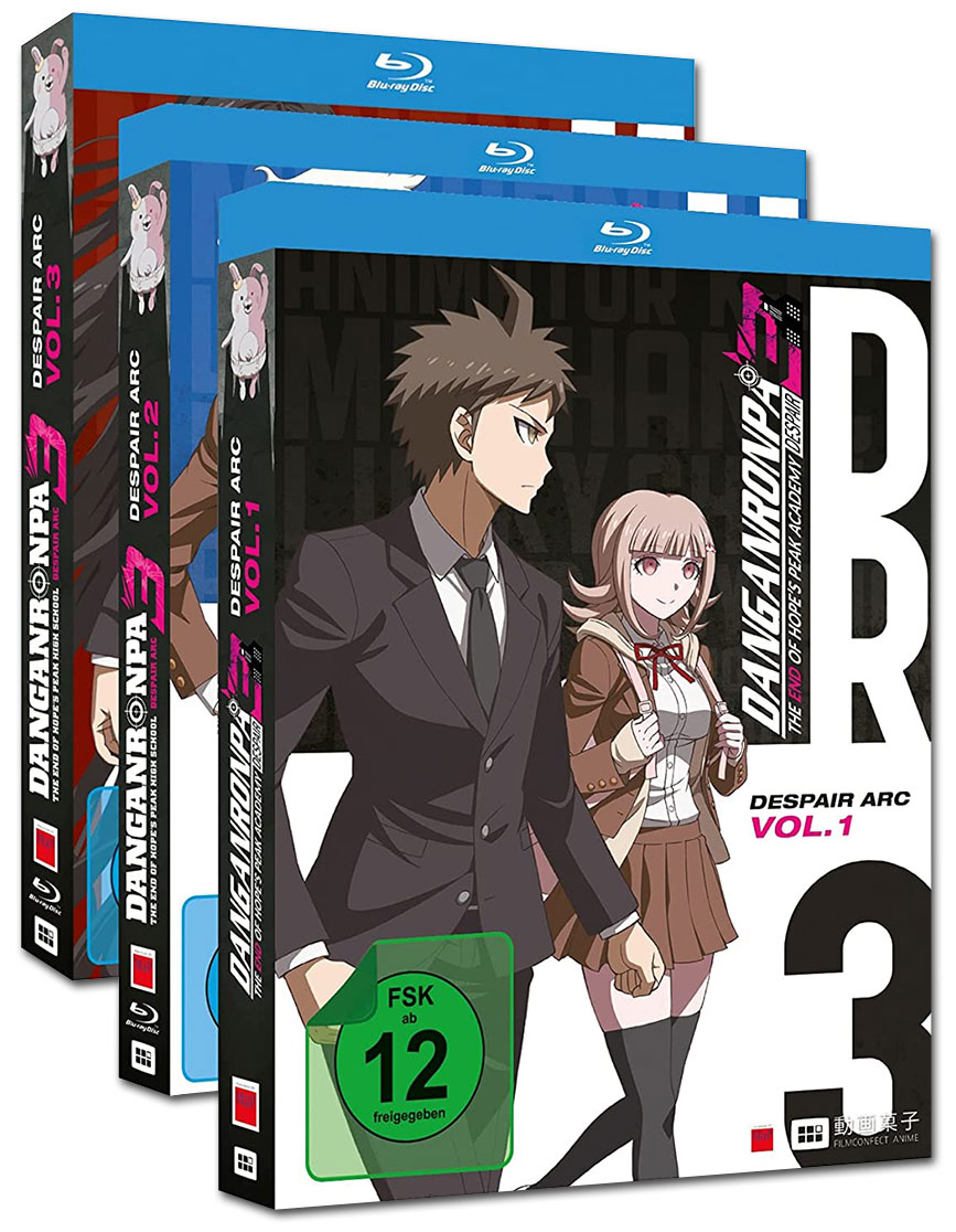 DanganRonpa: Despair Arc - Gesamtausgabe Bundle Blu-ray (3 Discs)