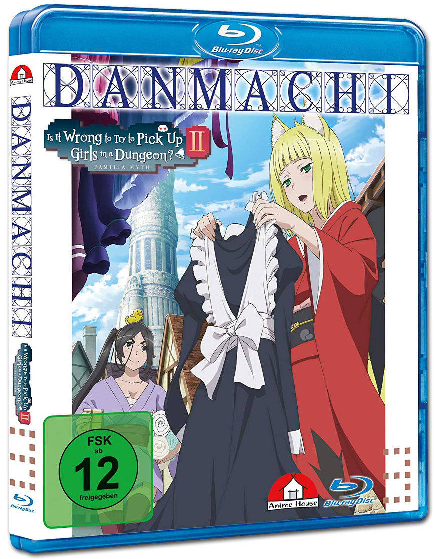 DanMachi: Is It Wrong to Try to Pick Up Girls in a Dungeon? II Vol. 3 Blu-ray