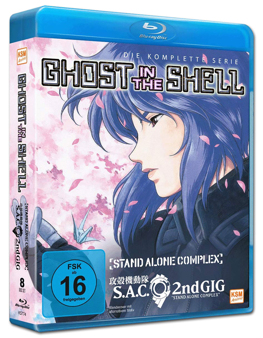 Ghost in the Shell: S.A.C. & 2nd GIG - Die komplette Serie Blu-ray (8 Discs)