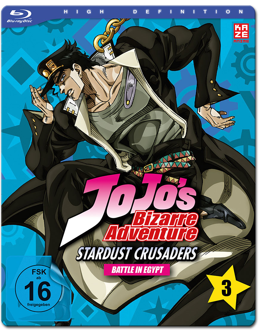 JoJo's Bizarre Adventure II Vol. 3 Blu-ray (2 Discs)