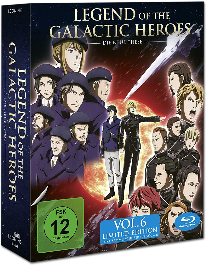 Legend of the Galactic Heroes: Die neue These Vol. 6 - Limited Edition (inkl. Schuber) Blu-ray