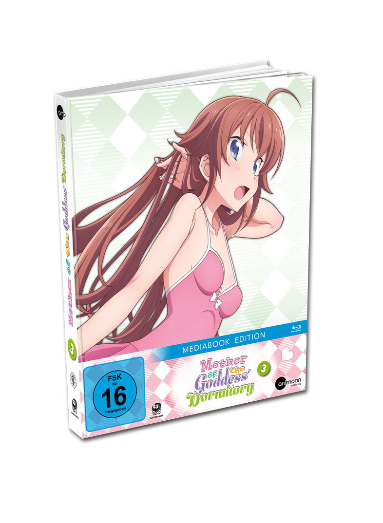 Mother of the Goddess' Dormitory Vol. 3 - Mediabook Edition Blu-ray