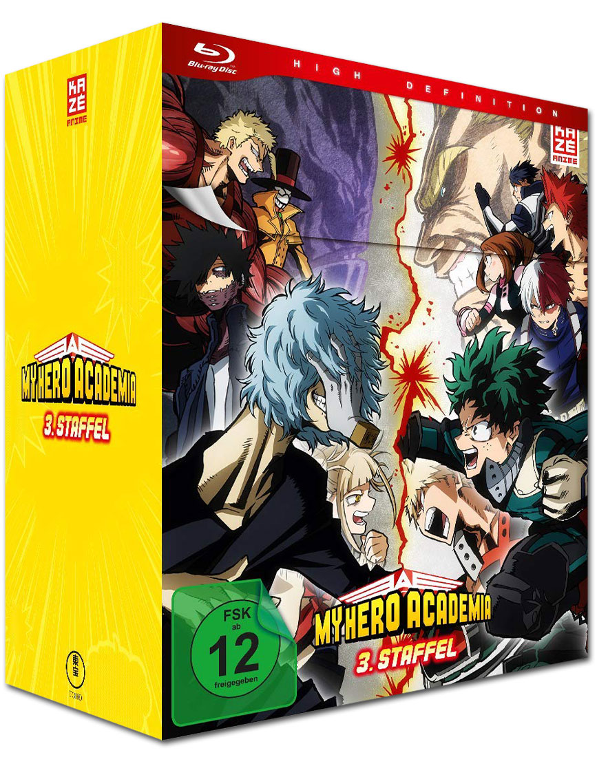 My Hero Academia: Staffel 3 Vol. 1 - Limited Edition (inkl. Schuber) Blu-ray