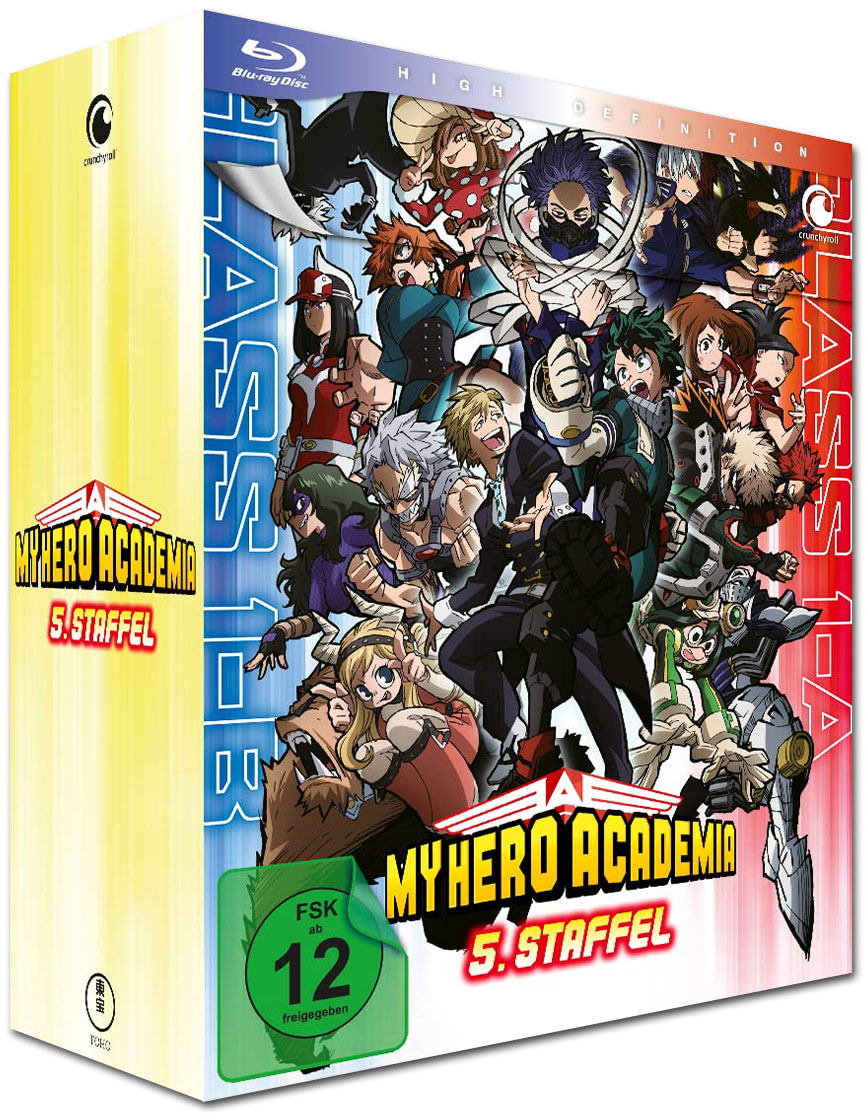 My Hero Academia: Staffel 5 Vol. 1 - Limited Edition (inkl. Schuber) Blu-ray