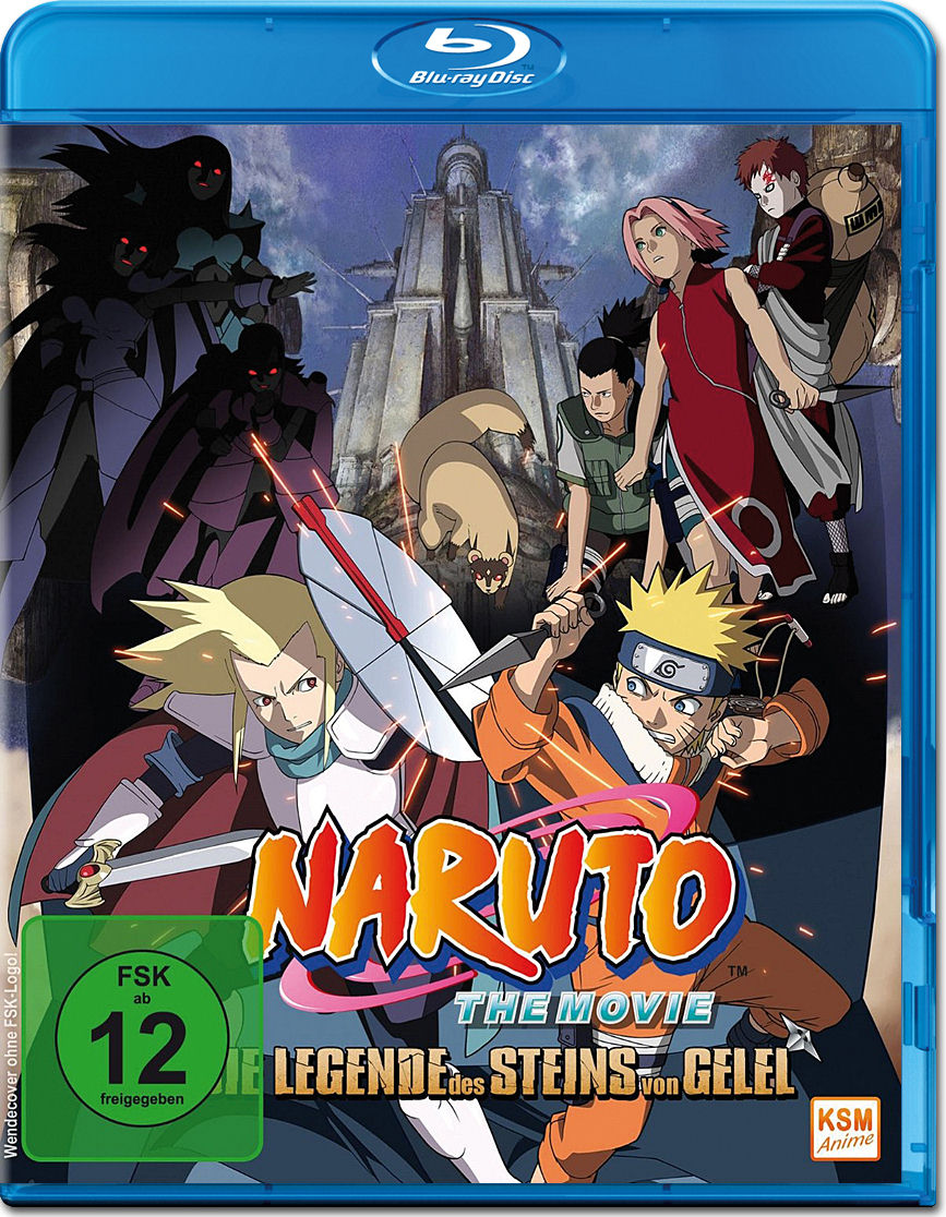 Naruto the Movie 2: Die Legende des Steins von Gelel Blu-ray
