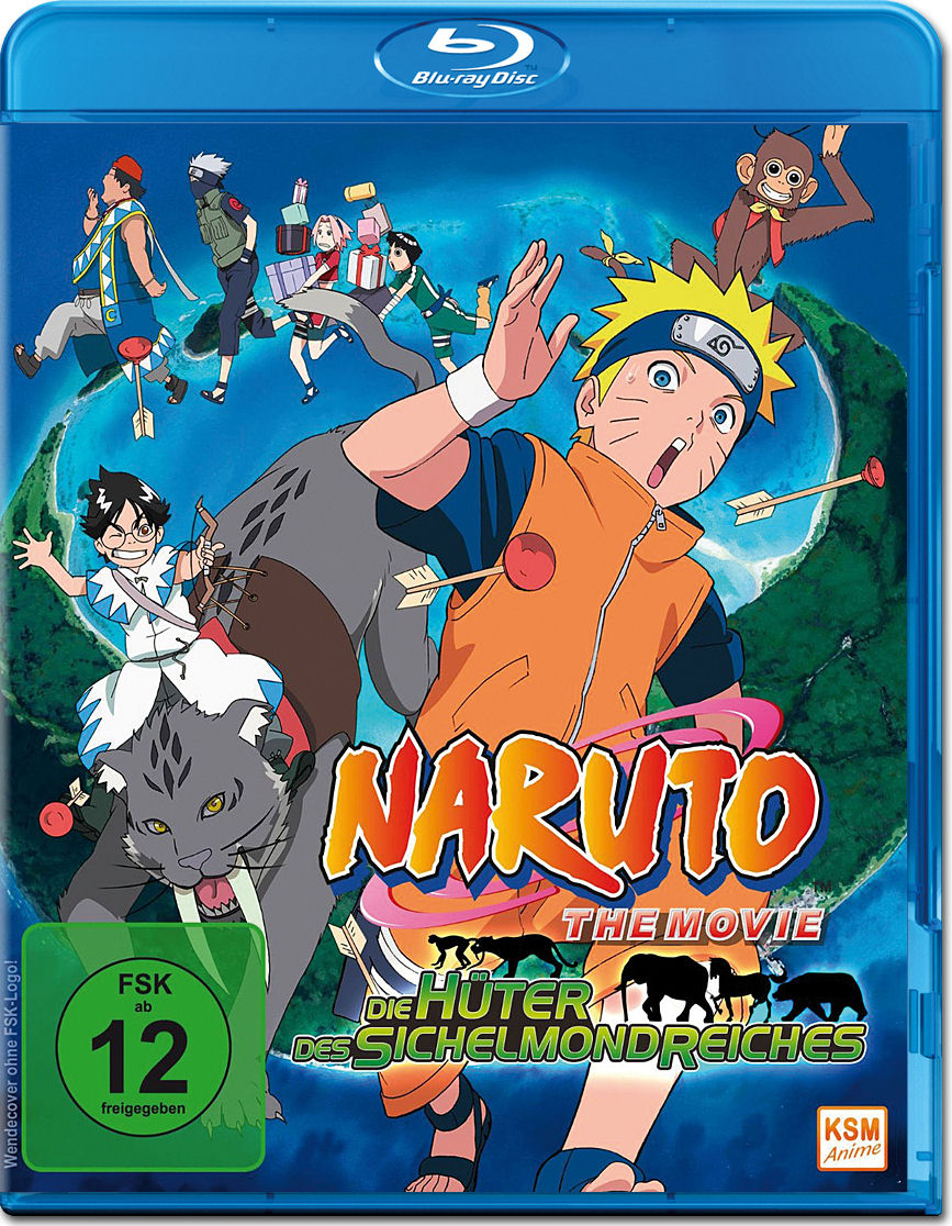 Naruto the Movie 3: Die Hüter des Sichelmondreiches Blu-ray