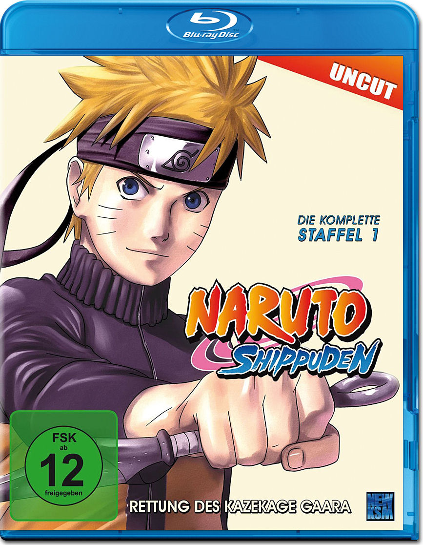 Naruto Shippuden: Staffel 01 - Rettung des Kazekage Gaara Blu-ray