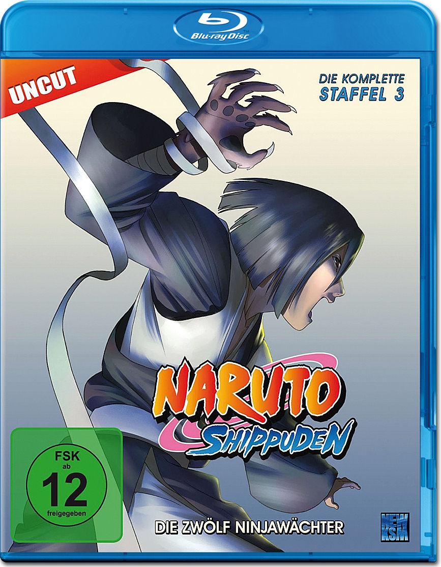 Naruto Shippuden: Staffel 03 - Die zwölf Ninjawächter Blu-ray