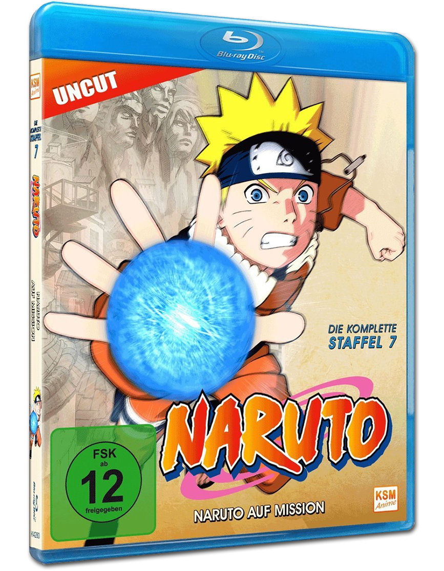 Naruto: Staffel 7 Box - Naruto auf Mission Blu-ray