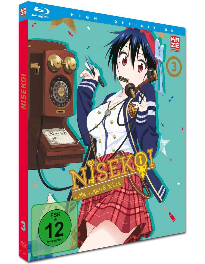 Nisekoi Vol. 3 Blu-ray