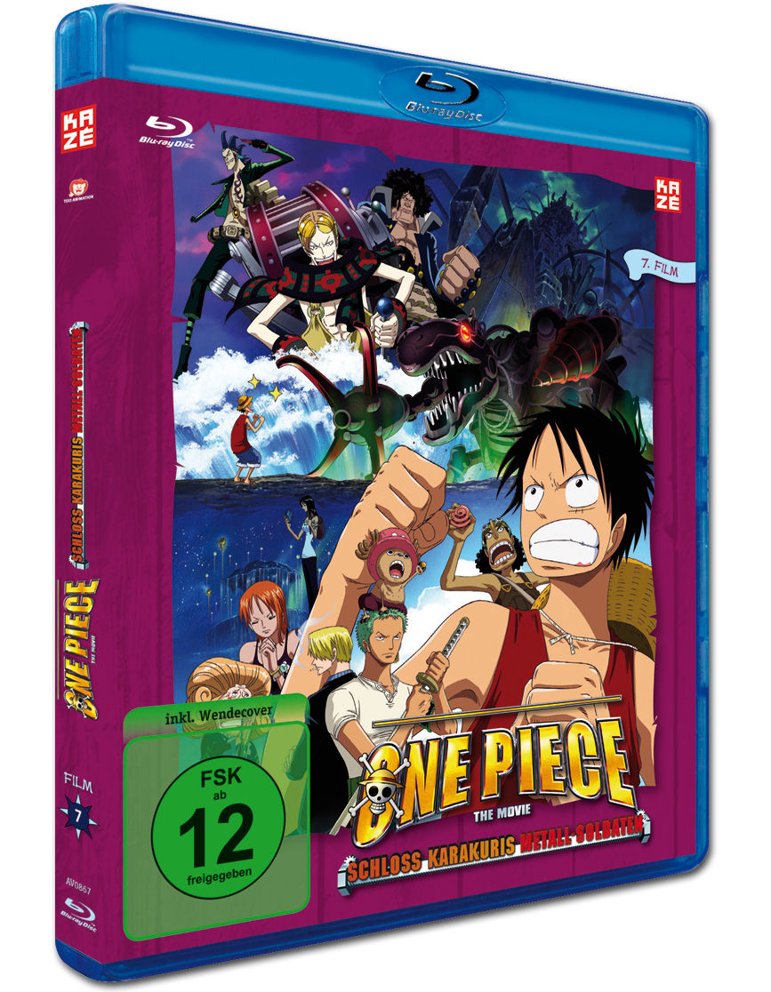 One Piece: Der 07. Film - Schloss Karakuris Metall-Soldaten Blu-ray