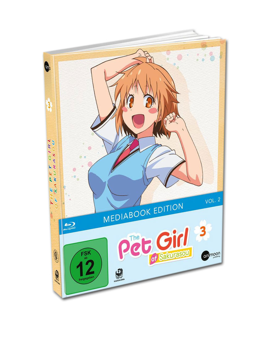 Pet Girl of Sakurasou Vol. 3 Blu-ray