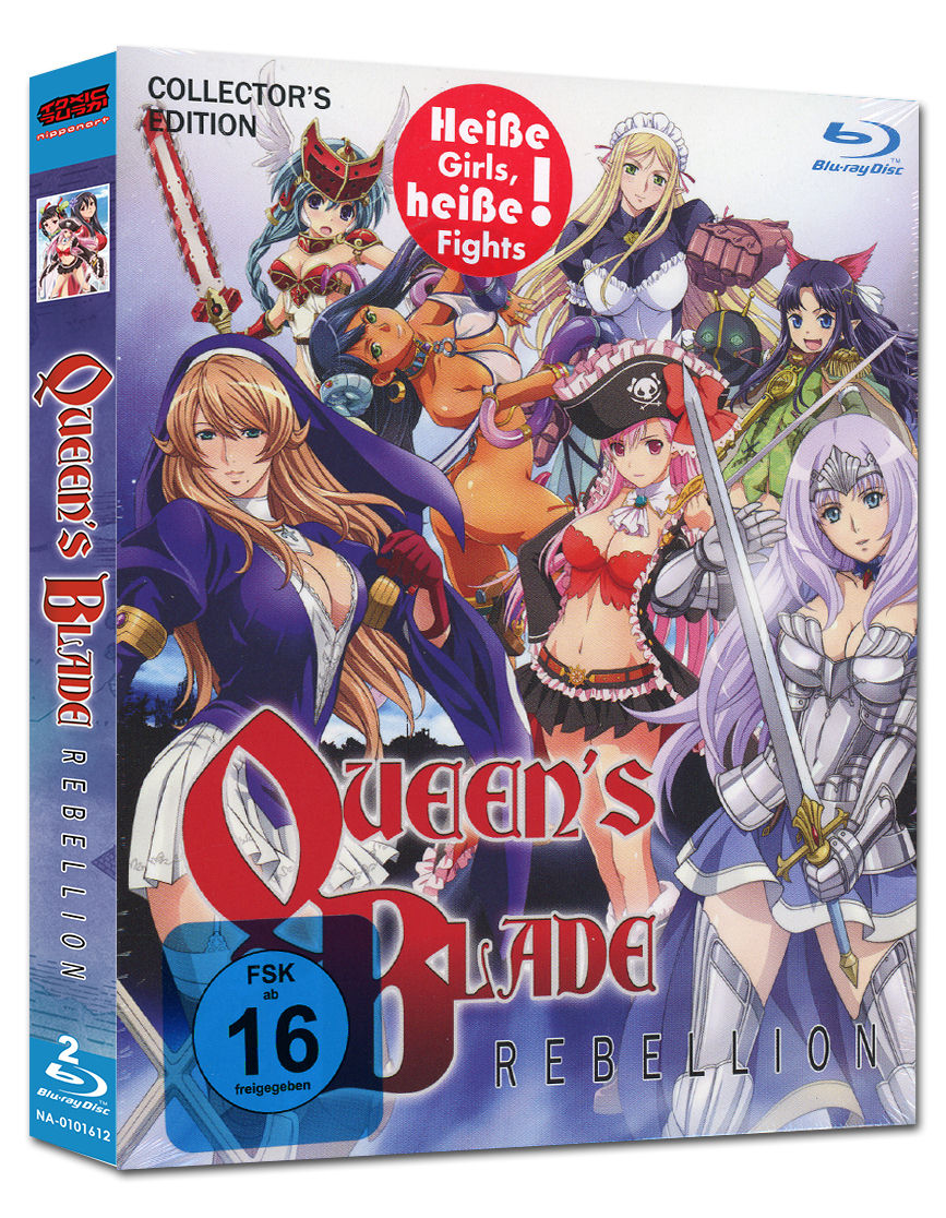Queen's Blade: Rebellion - Collector's Edition Blu-ray (2 Discs)