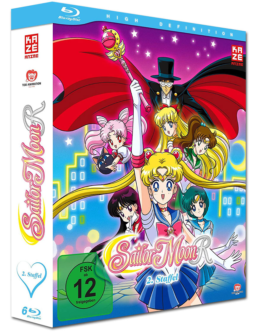 Sailor Moon R: Staffel 2 - Gesamtausgabe Blu-ray (6 Discs)