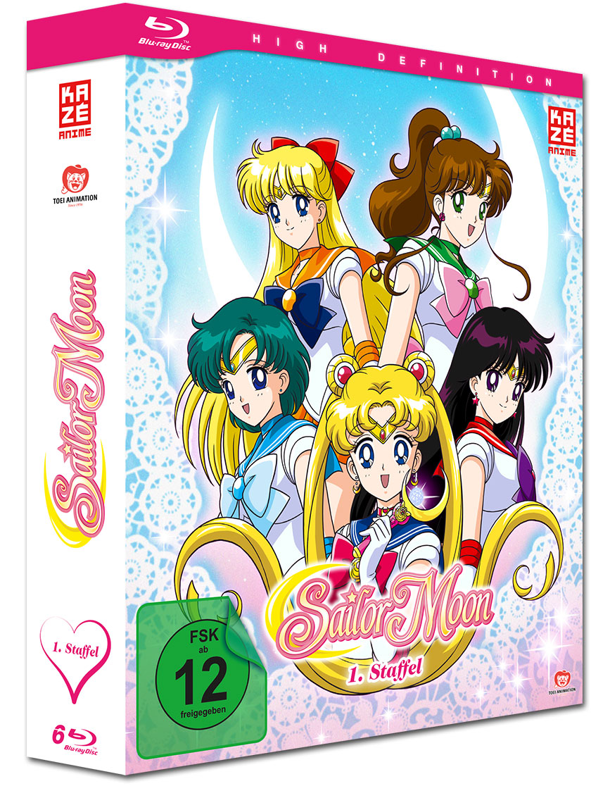 Sailor Moon: Staffel 1 - Gesamtausgabe Blu-ray (6 Discs)