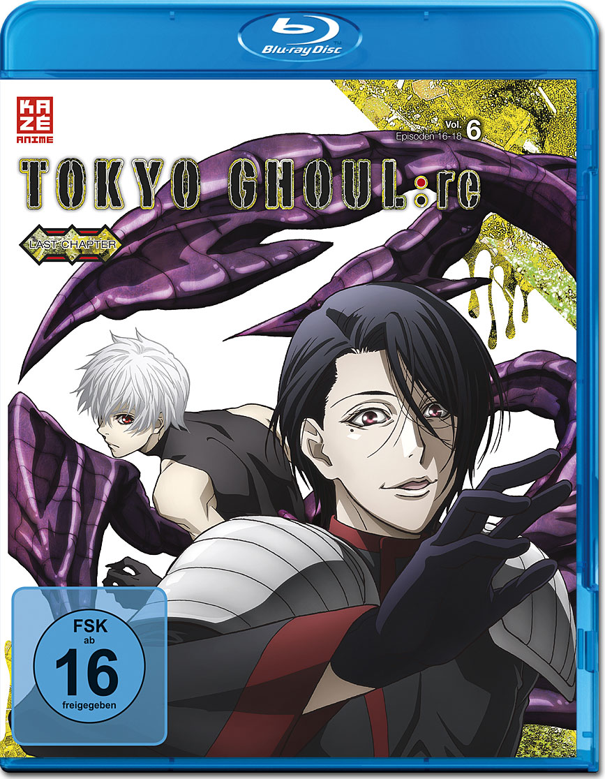 Tokyo Ghoul:re Vol. 6 Blu-ray