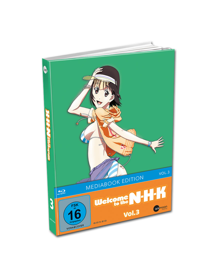 Welcome to the NHK Vol. 3 - Mediabook Edition Blu-ray