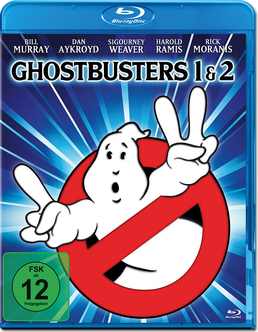 Ghostbusters 1 & 2 Blu-ray (2 Discs)