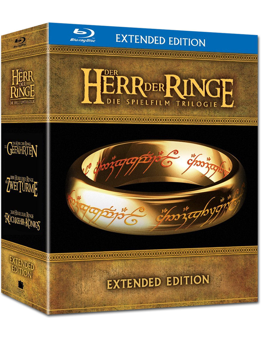 Herr der Ringe - Special Extended Trilogie Box Blu-ray (15 Discs)