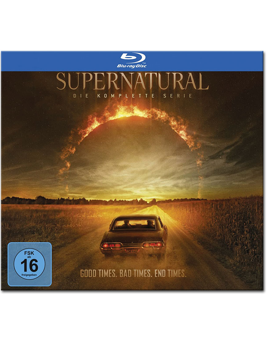Supernatural - Die komplette Serie Blu-ray (58 Discs)