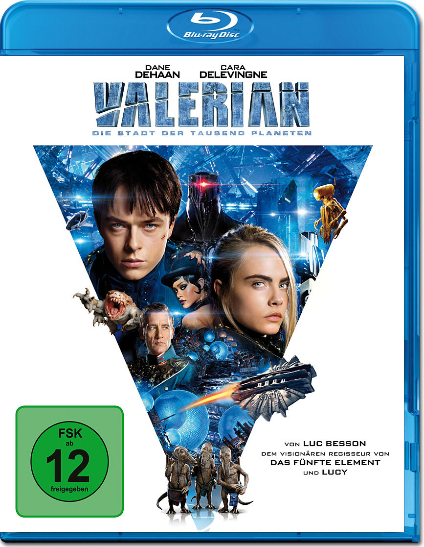 Valerian: Die Stadt der tausend Planeten Blu-ray