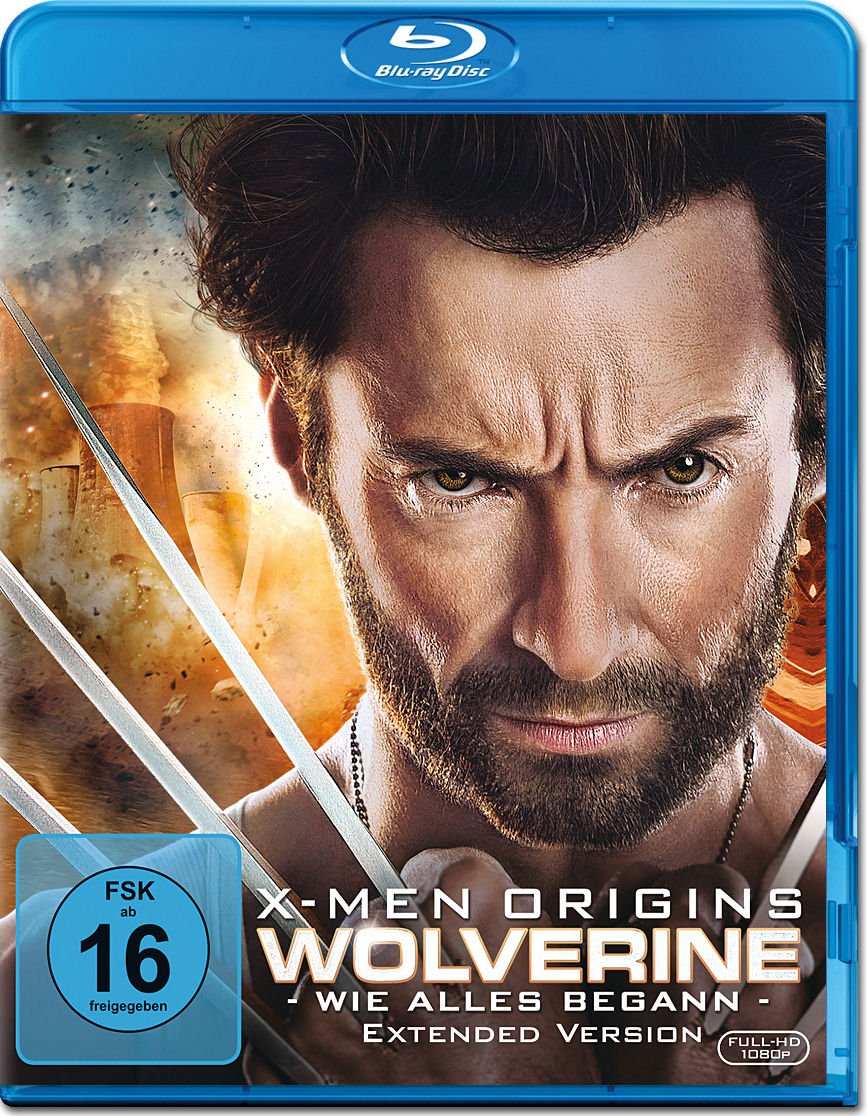 X-Men Origins: Wolverine - Extended Version Blu-ray