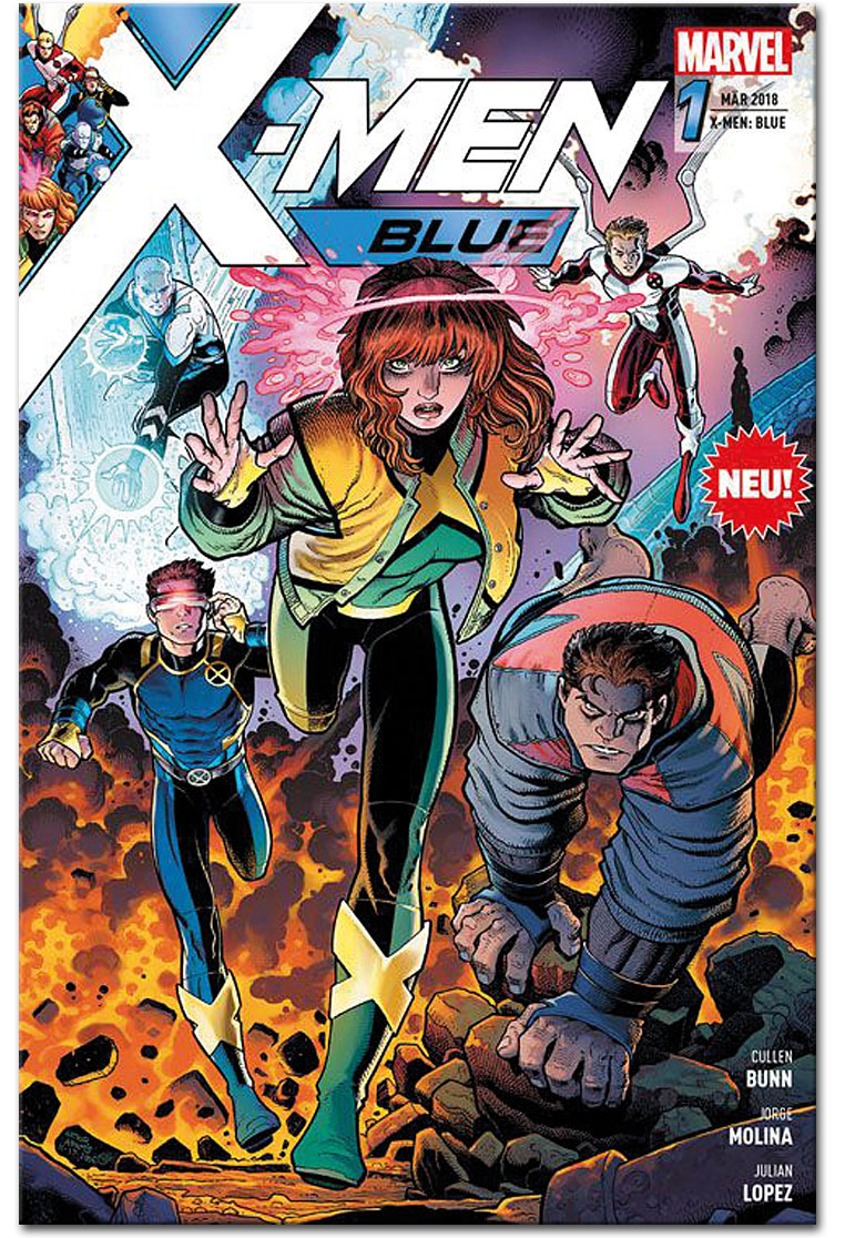 X-Men: Blue 01 - Reise ins Blaue