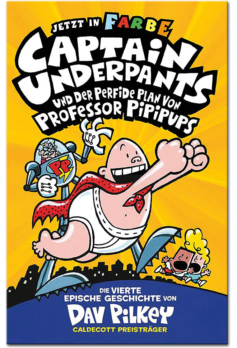 Captain Underpants und der perfide Plan von Professor Pipipups