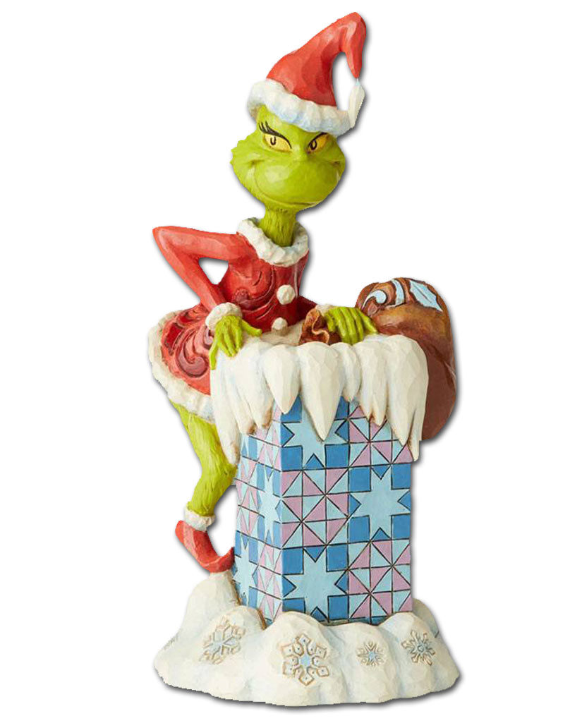 The Grinch - Grinch Climbing in Chimney