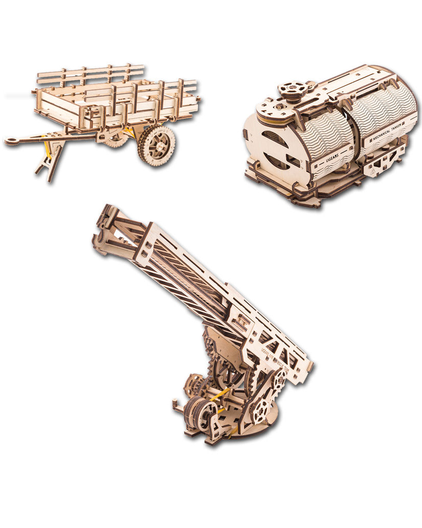 UGEARS Models: Set of Additons to the Truck UGM-11 (70018)