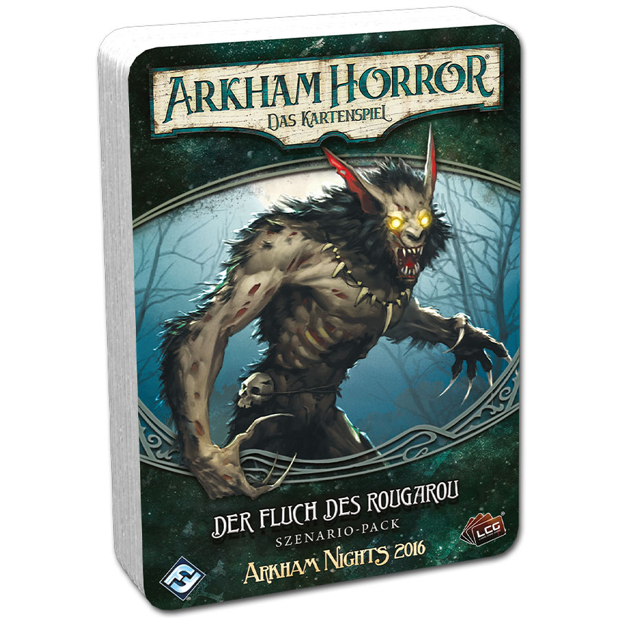 Arkham Horror: Das Kartenspiel - Der Fluch des Rougarou Szenario-Pack