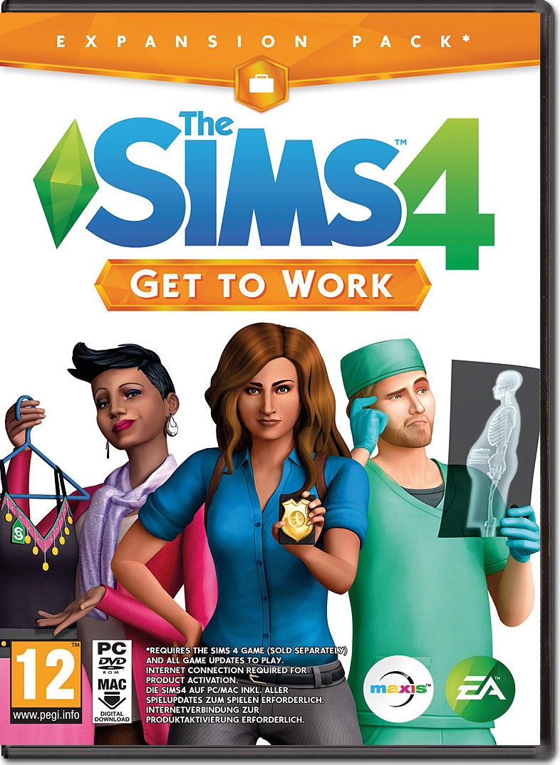 Die Sims 4: Get to Work (Code in a Box)