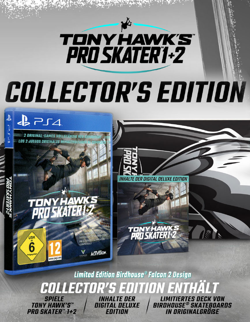 Tony Hawk's Pro Skater 1+2 - Collector's Edition