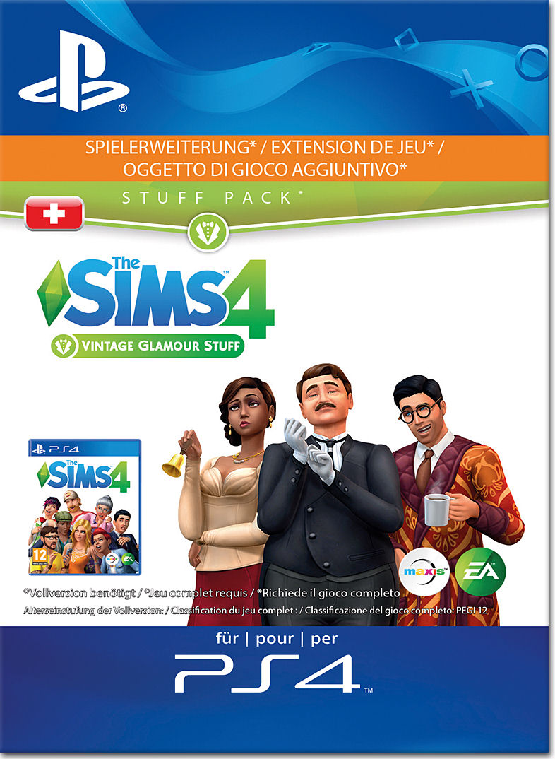 Die Sims 4: Vintage Glamour Stuff