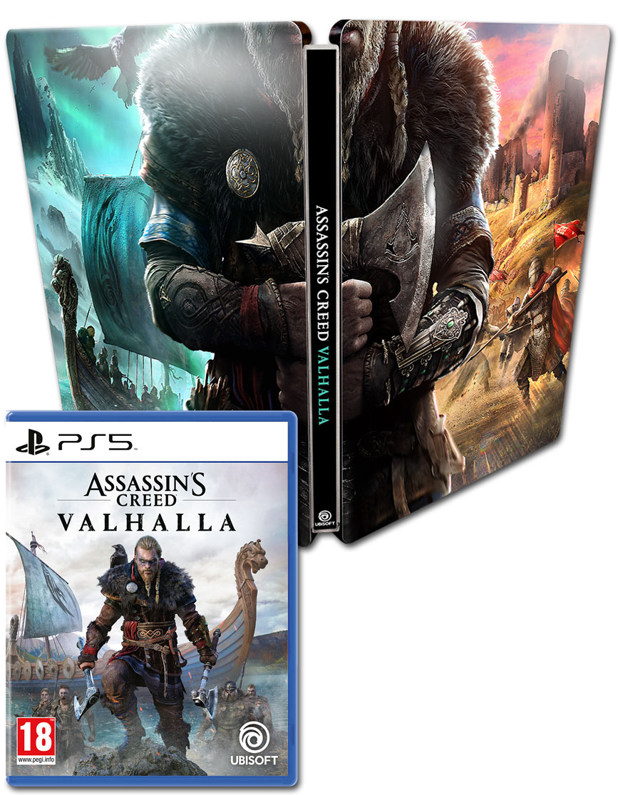 Assassin's Creed Valhalla - Steelbook Edition (exklusiv wog.ch)
