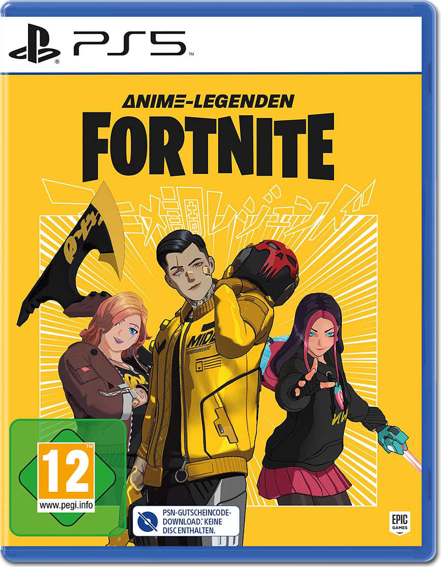 Fortnite - Anime-Legenden Paket (Code in a Box)