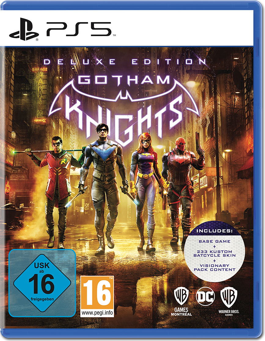 Gotham Knights - Deluxe Edition (inkl. DLC + Thumb Grips)