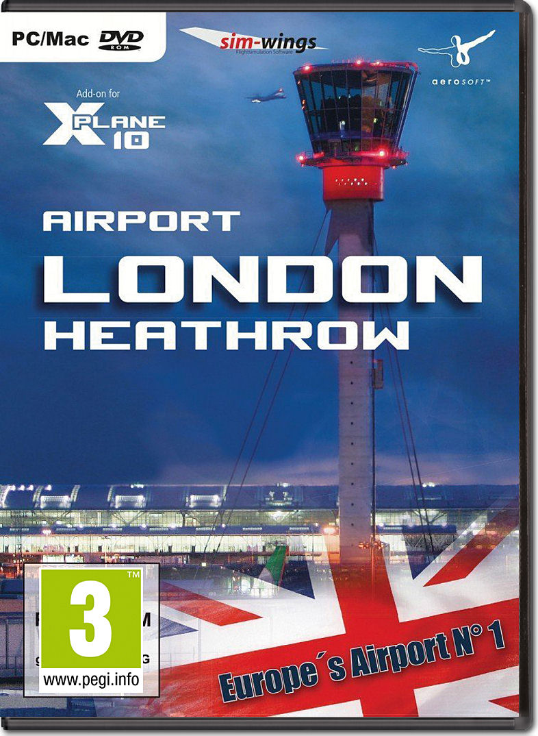 XPlane 10: Airport London Heathrow