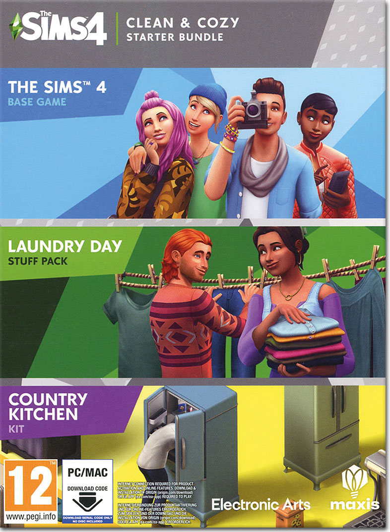 Die Sims 4 - Clean & Cozy Starter Bundle