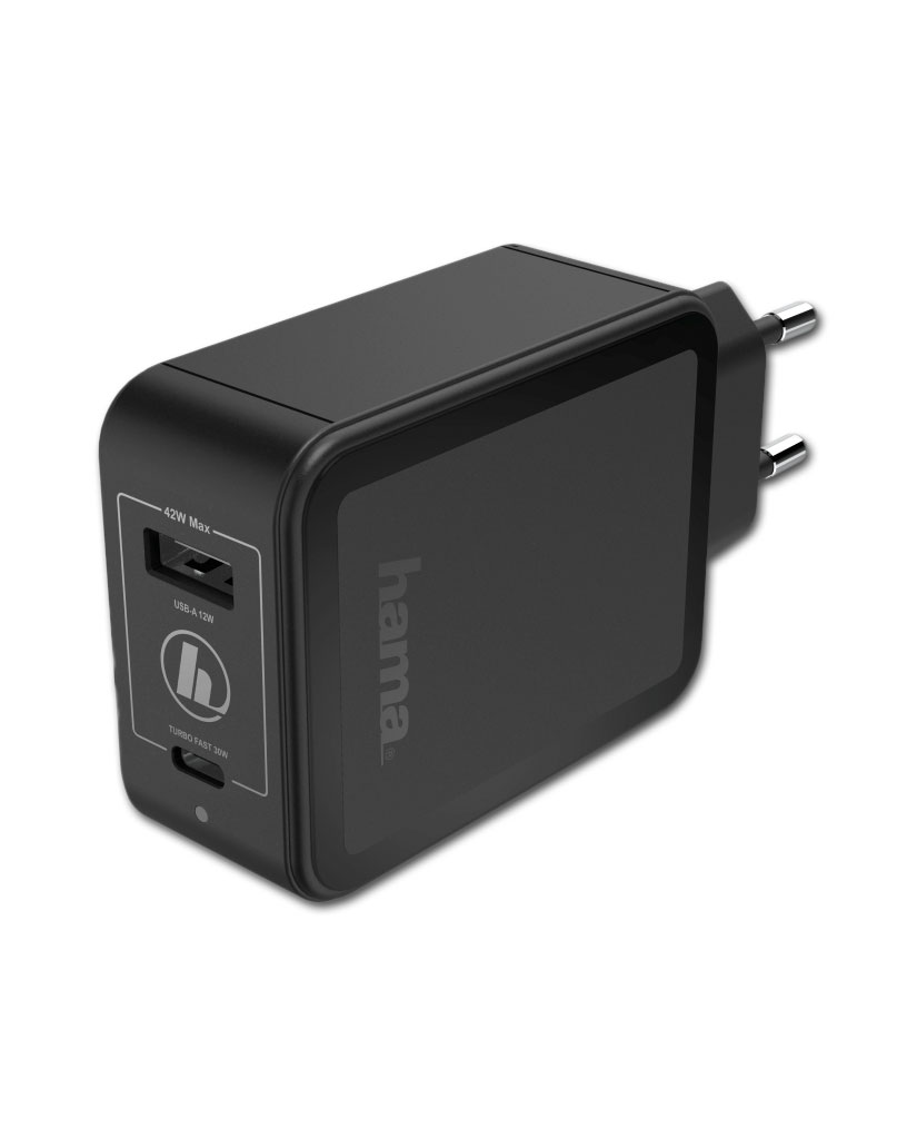 Charger Turbo Fast USB-C / USB-A