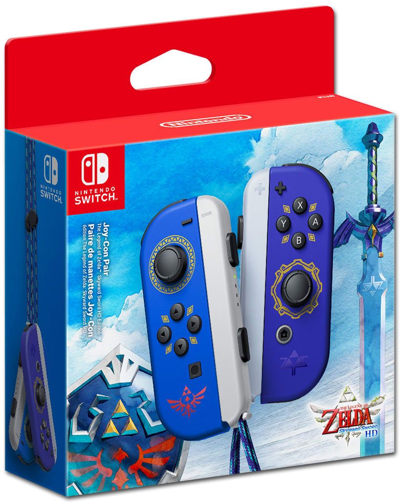 Joy-Con Pair -The Legend of Zelda: Skyward Sword HD-Edition-