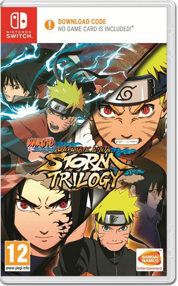 Naruto Shippuden: Ultimate Ninja Storm - Trilogy (Code in a Box)