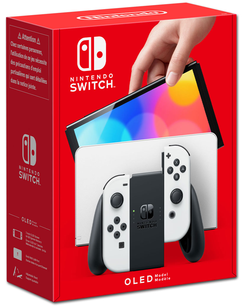 Nintendo Switch OLED -White-